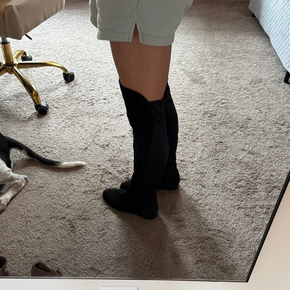 Black Over-the-Knee Boots
